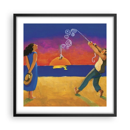 Poszter fehér keretben - Több, mint egy csillag az égből - 50x50 cm