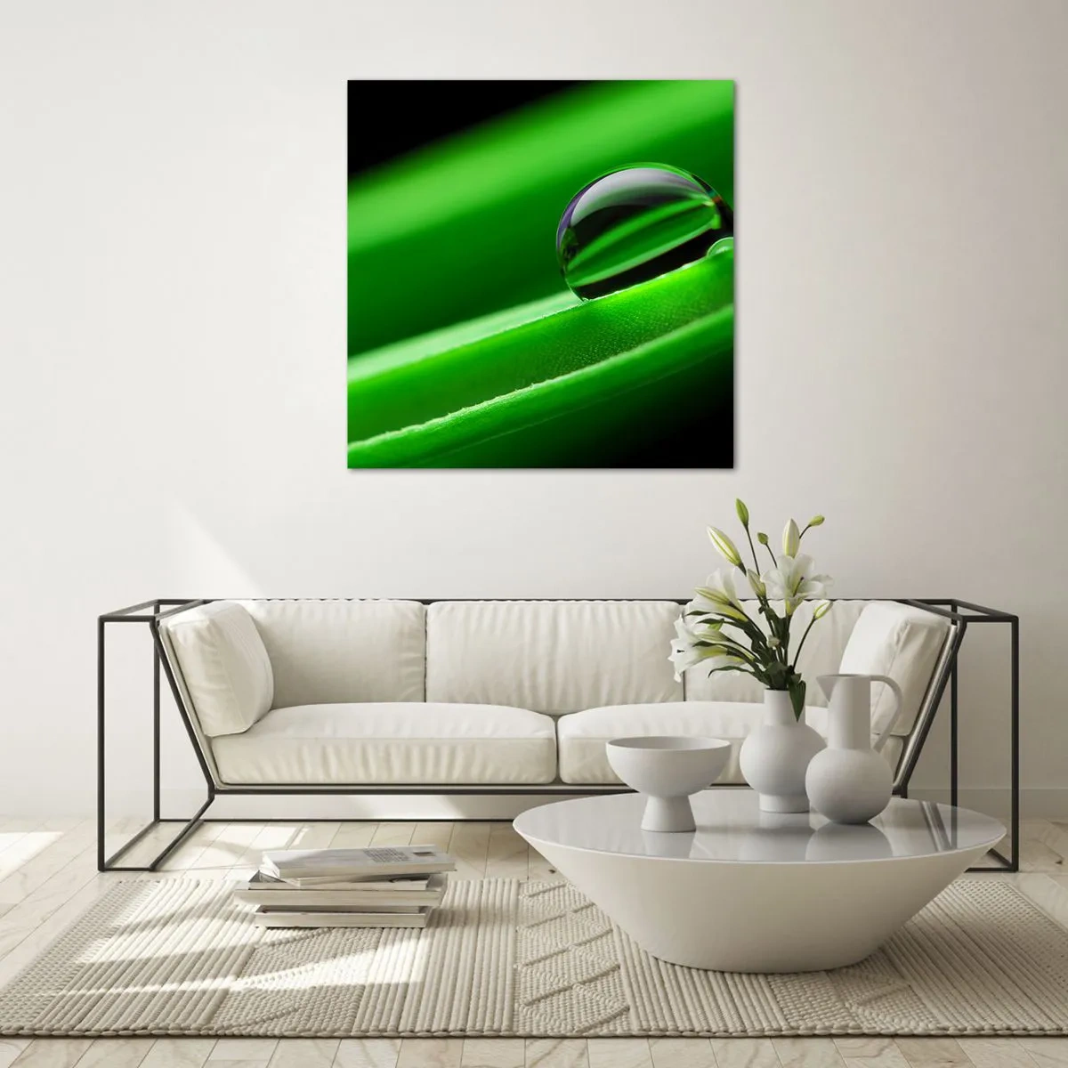 Üveg kép - Élet közelről - 60x60 cm