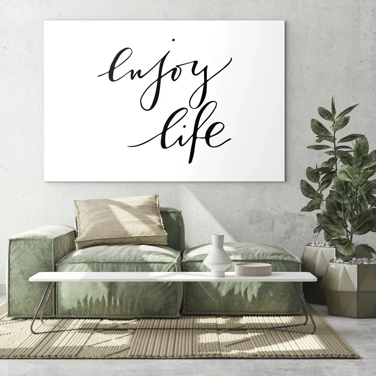 Üveg kép - Se több… - 120x80 cm