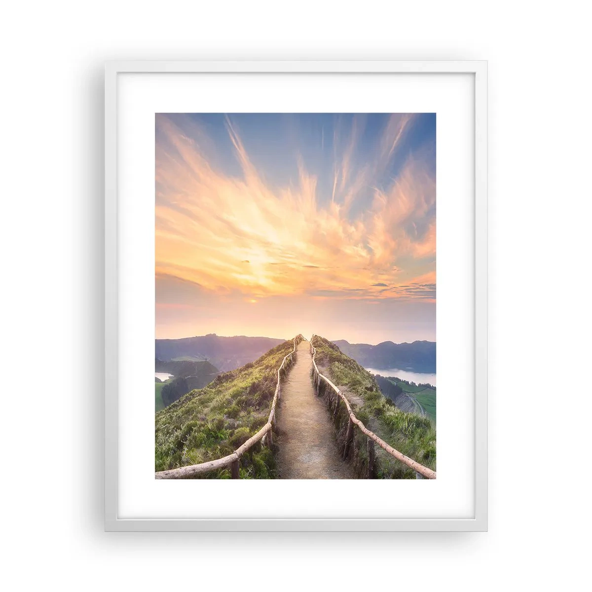 Poszter fekete keretben - Közel az éghez - 40x50 cm