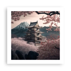 Poszter - A cseresznyevirágzás országa - 50x50 cm