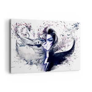 Vászonkép - Démoni és gyönyörű - 120x80 cm