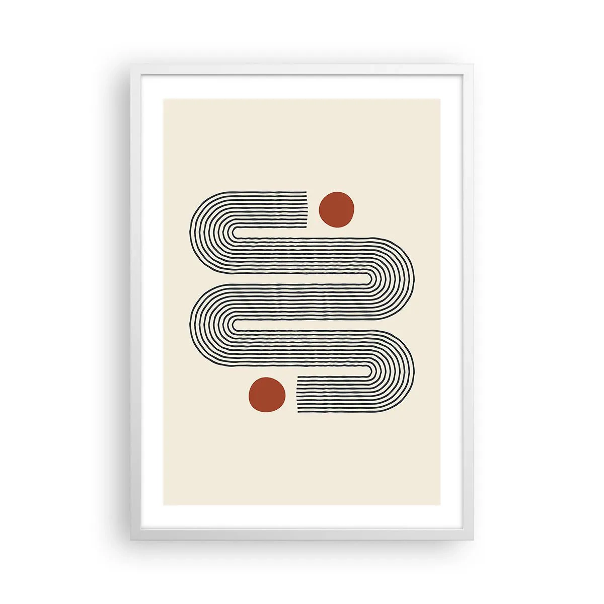 Poszter fekete keretben - Elejétől végéig - 50x70 cm