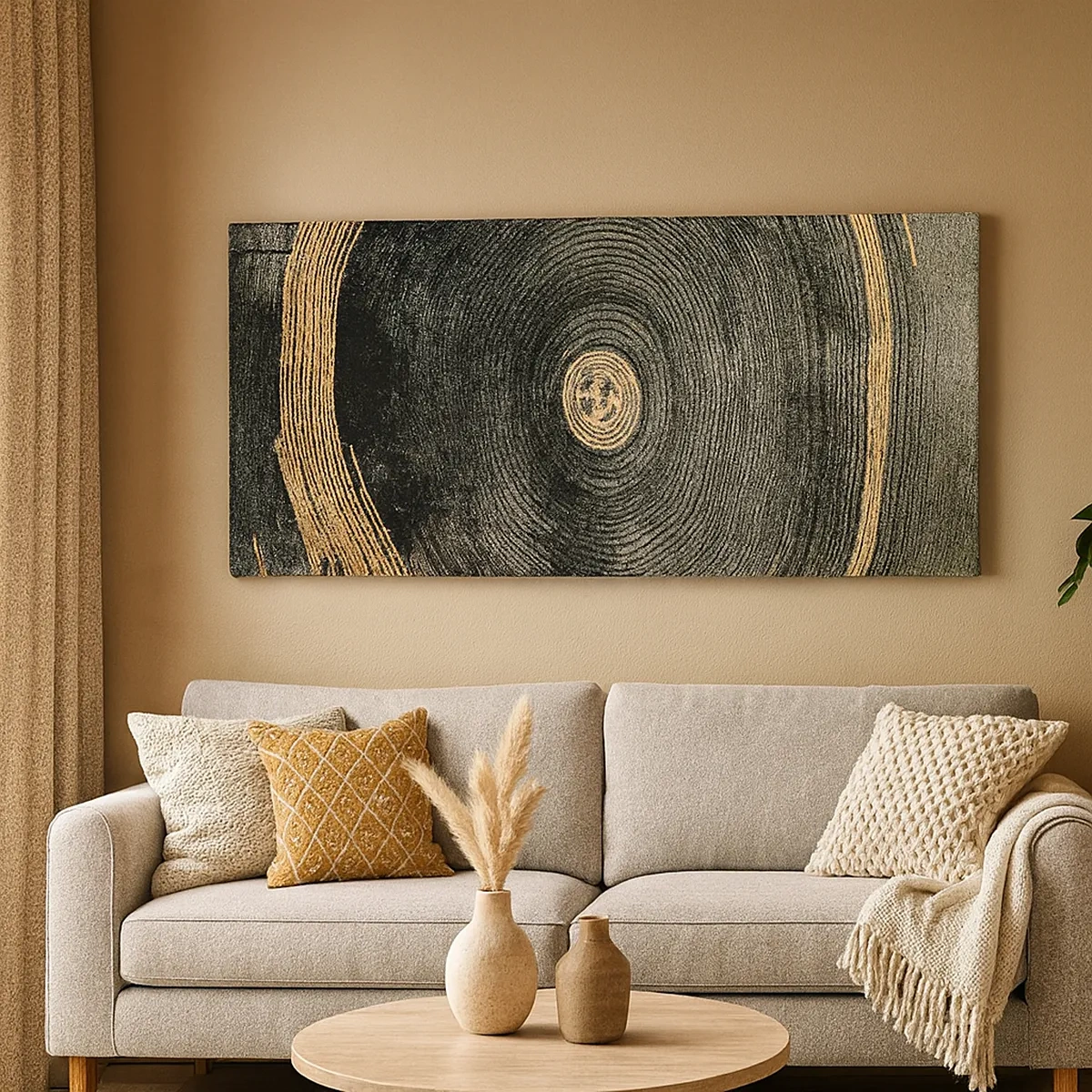 Vászonkép - Változás és időtartam - 30x30 cm