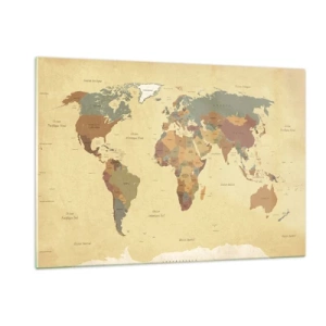 Üveg kép - Neked - az egész világ - 120x80 cm