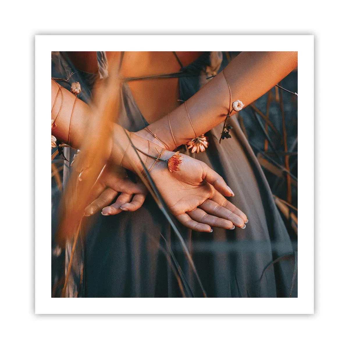 Poszter - Kapcsolatban a természettel - 60x60 cm