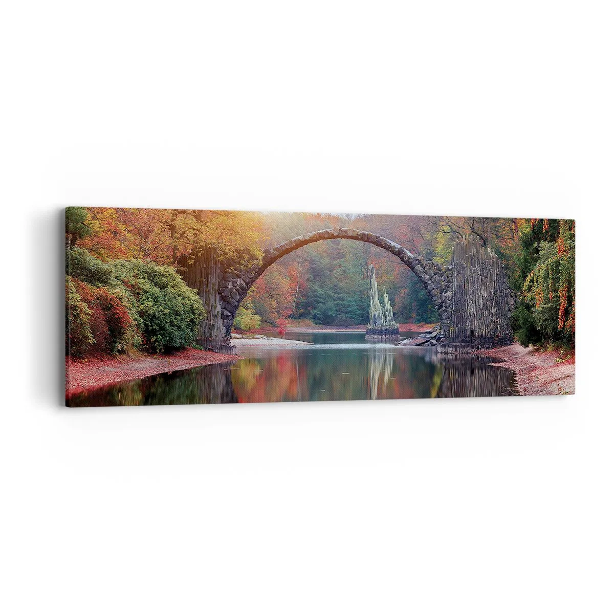 Vászonkép - A tükör másik oldalán - 90x30 cm