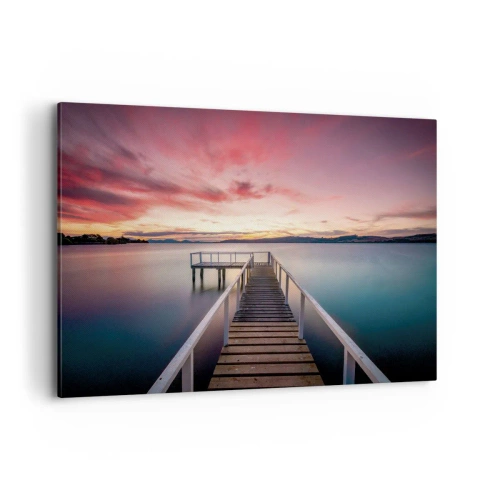 Vászonkép - Az este szelíd lángja - 120x80 cm