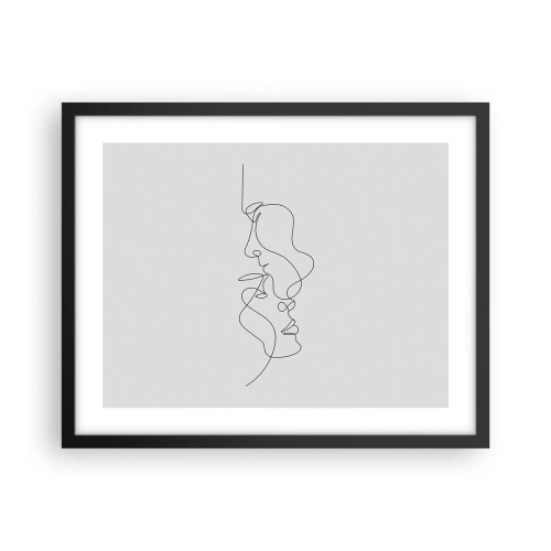 Poszter fehér keretben - Gyászos sóvárgás - 50x40 cm