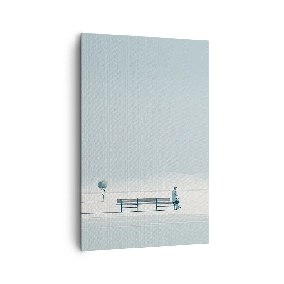 Vászonkép - Igen, én várok. - 80x120 cm