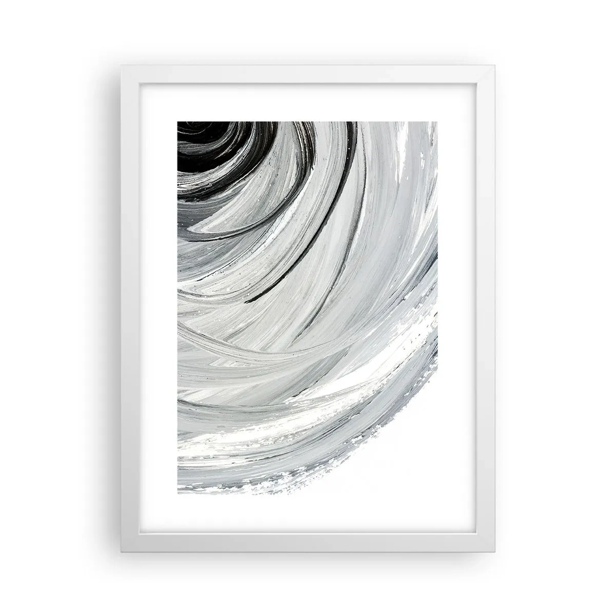 Poszter fekete keretben - Orbitális kompozíció - 30x40 cm