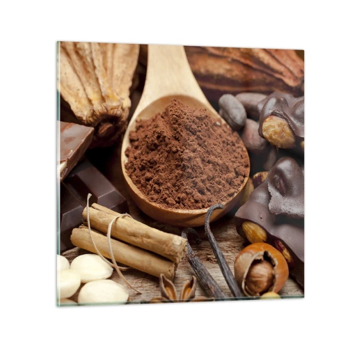 Üveg kép - A legjobb a bánatra - 70x70 cm