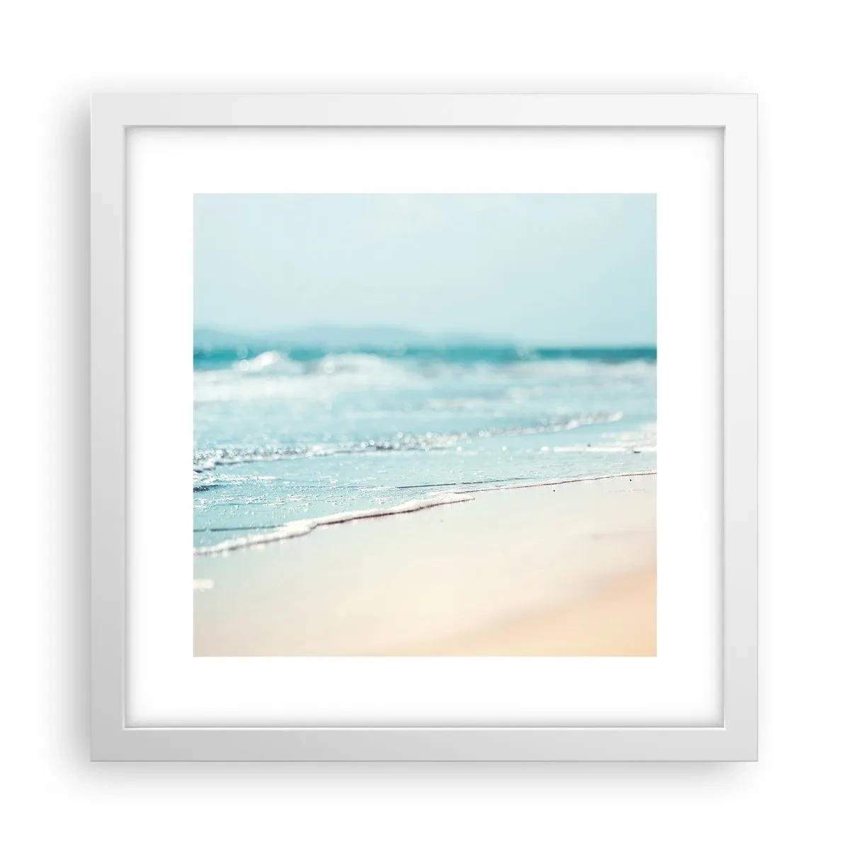 Poszter fekete keretben - Hő és zaj - 30x30 cm