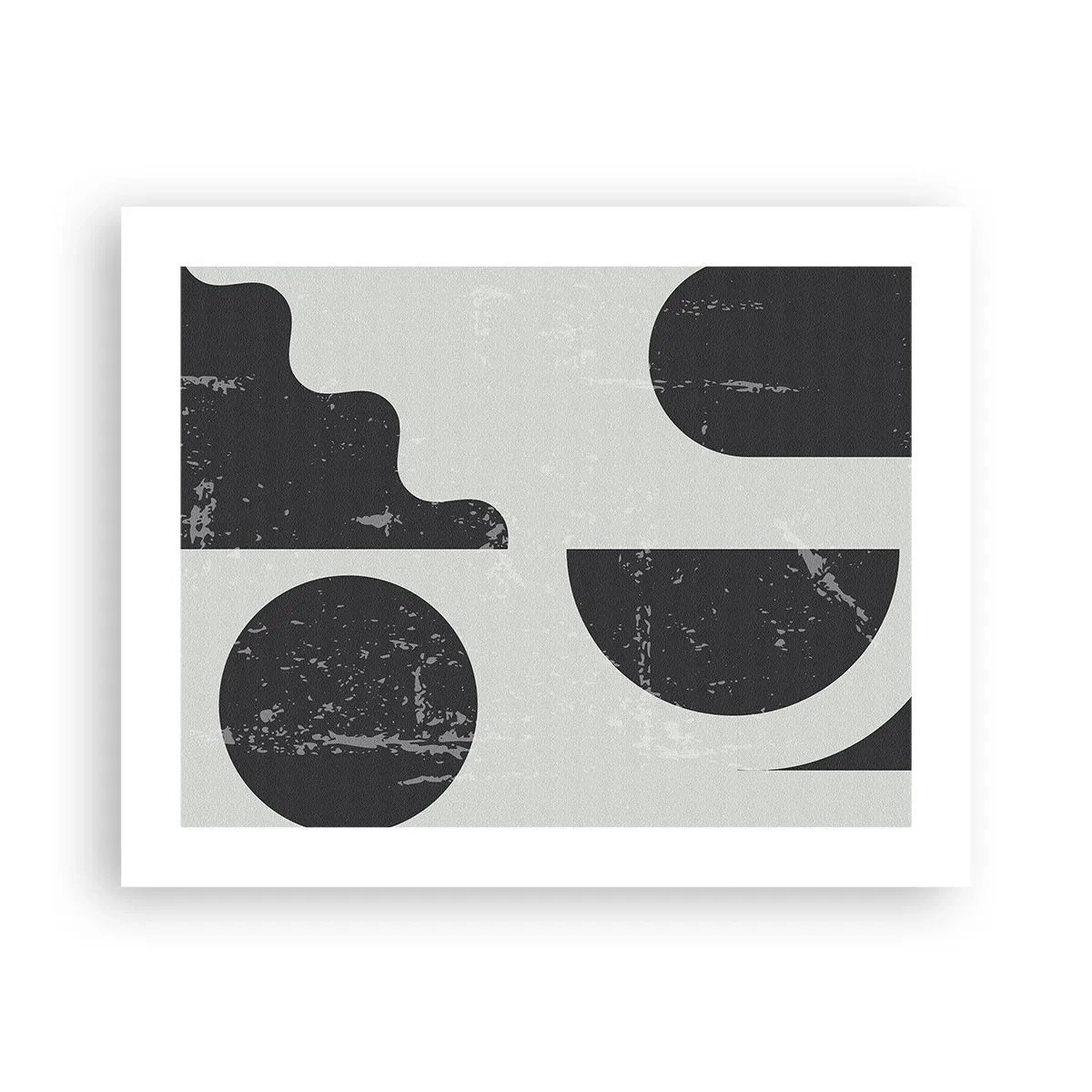 Poszter - Kompozíció fent és lent - 50x40 cm