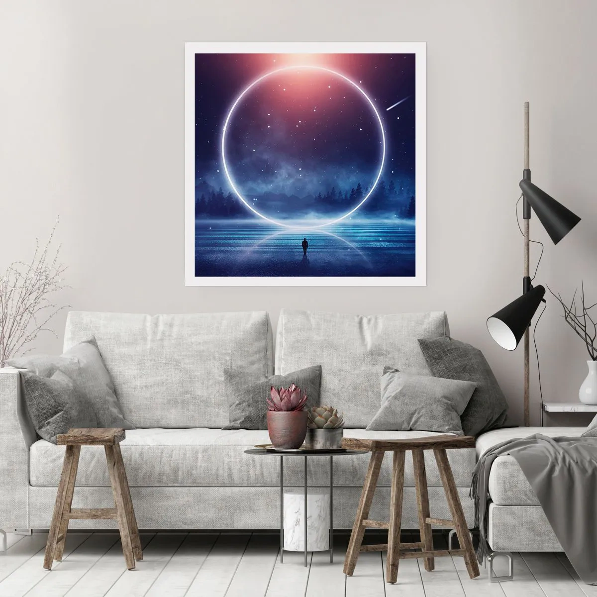 Poszter - Már itt vannak... - 60x60 cm