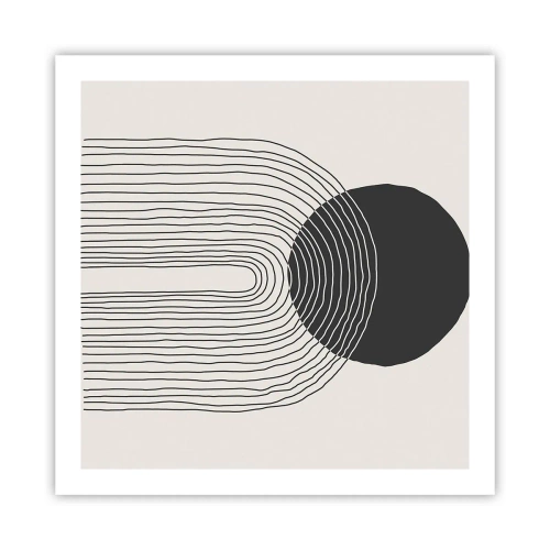 Poszter - Remegés és biztosság - 60x60 cm