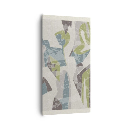 Vászonkép - Kompozíció üveg mögött - 65x120 cm