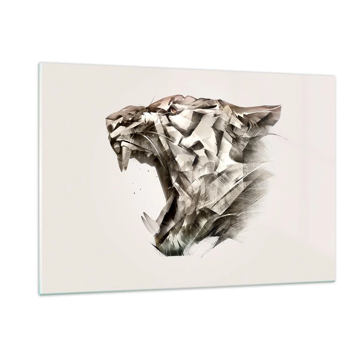 Üveg kép - Már tudod, ki a főnök - 120x80 cm