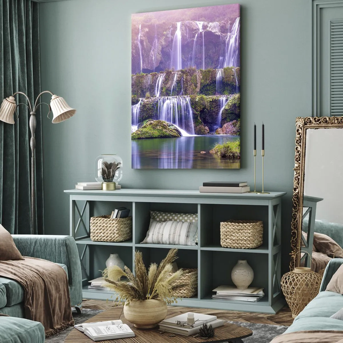 Vászonkép - Lépcső a menybe - 45x80 cm