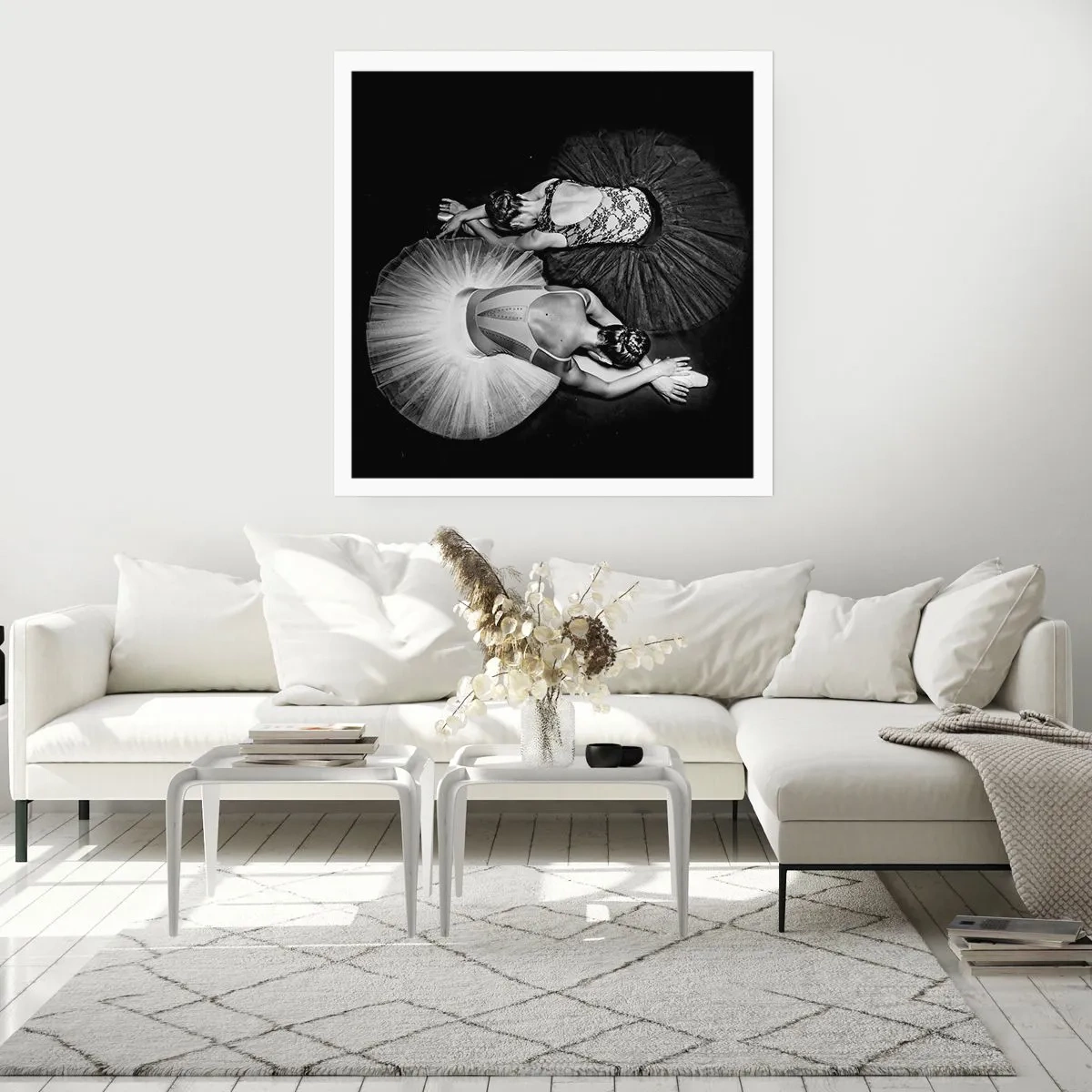 Poszter - Jin és jang – tökéletes egyensúly - 50x50 cm