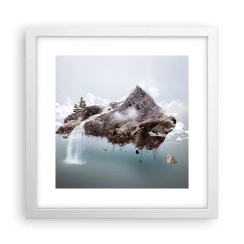 Poszter fekete keretben - Egy szürrealista szemével - 30x30 cm