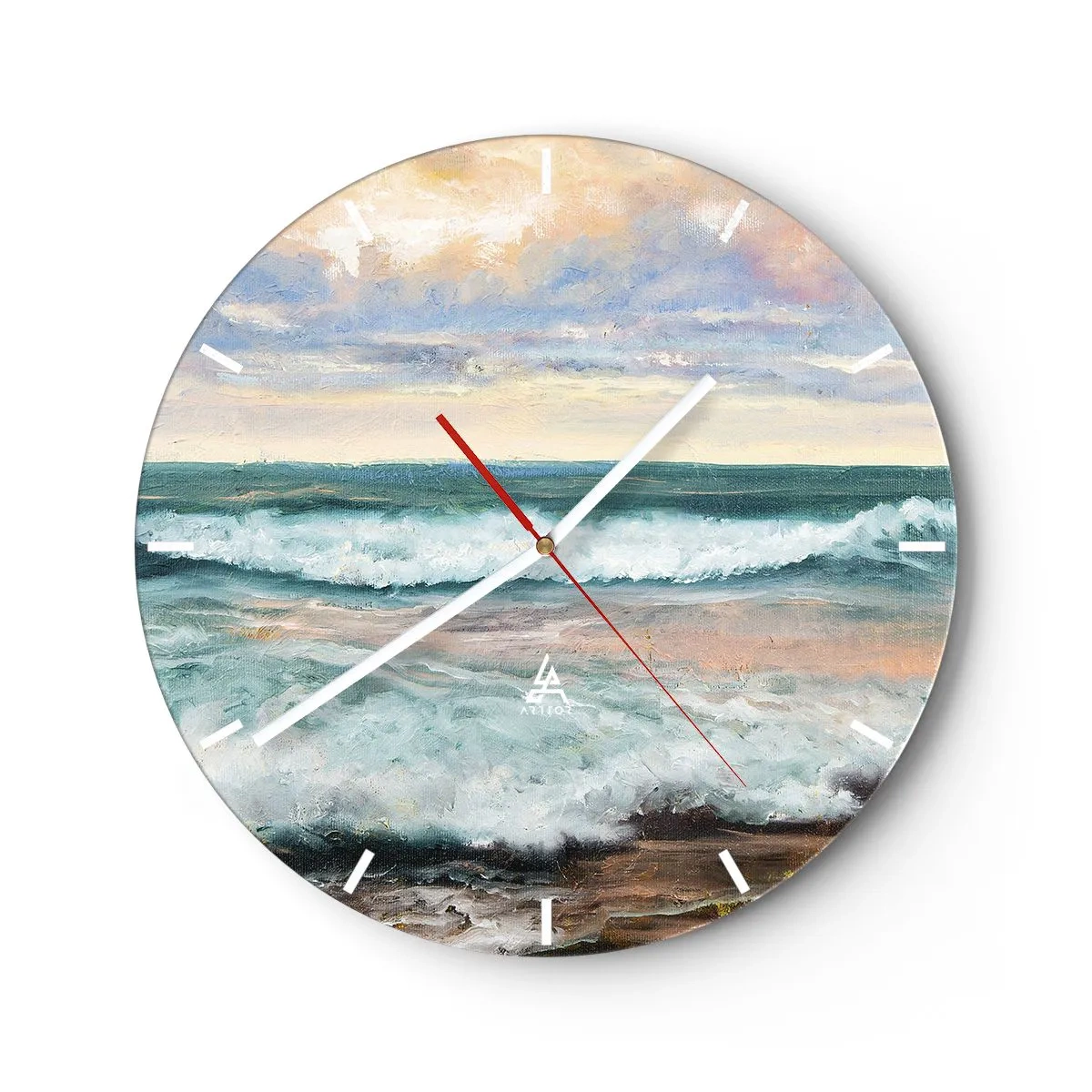 Falióra, Óra - Itt kisimítod a lelked - 40x40 cm