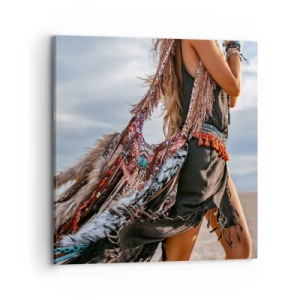 Vászonkép - Sámán párja - 70x70 cm