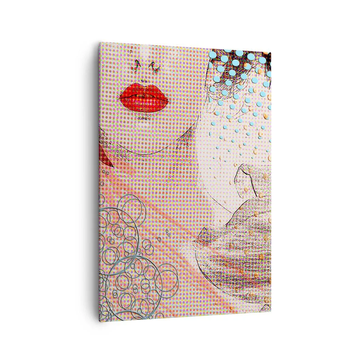 Vászonkép - Képregényes heroin - 70x100 cm