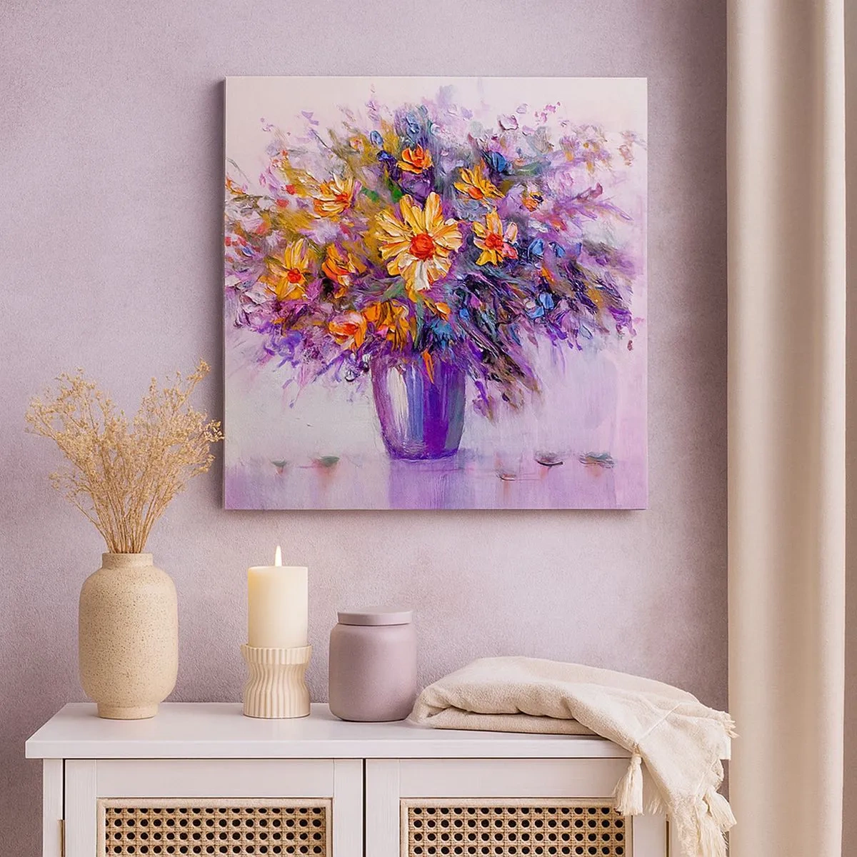 Vászonkép - Édes illata van, édesen néz ki - 30x30 cm