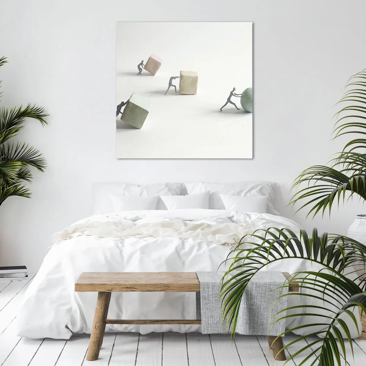 Vászonkép - Maga az élet - 60x60 cm