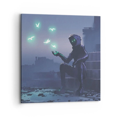 Vászonkép - Az élet vissza fog térni - 70x70 cm