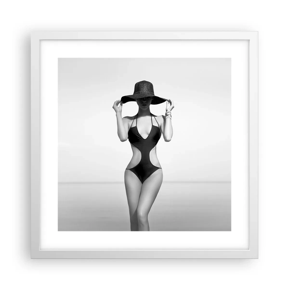 Poszter fekete keretben - A nevem Elegance - 40x40 cm