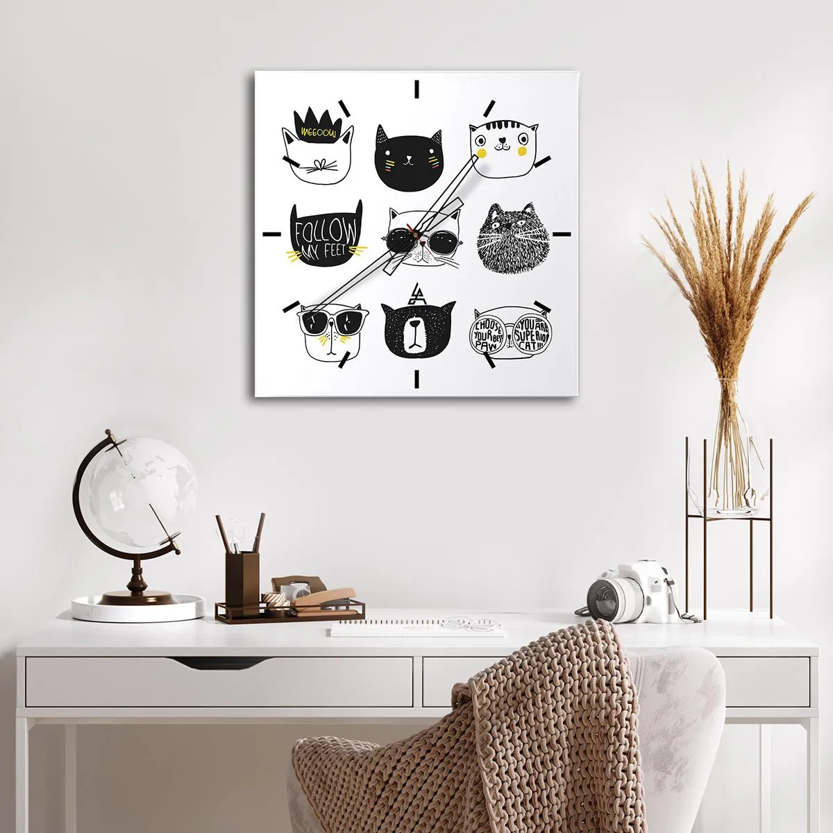 Falióra, Óra - Mindenki más - 40x40 cm