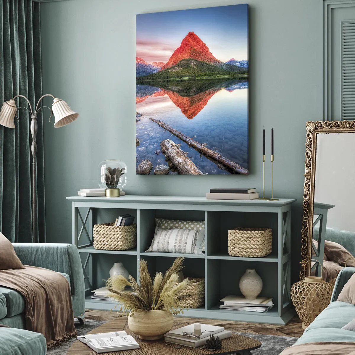 Vászonkép - Forróság és hideg - 50x70 cm