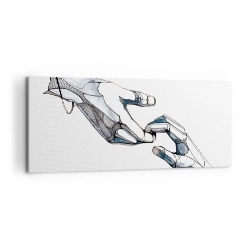 Vászonkép - Szép gesztus - 100x40 cm