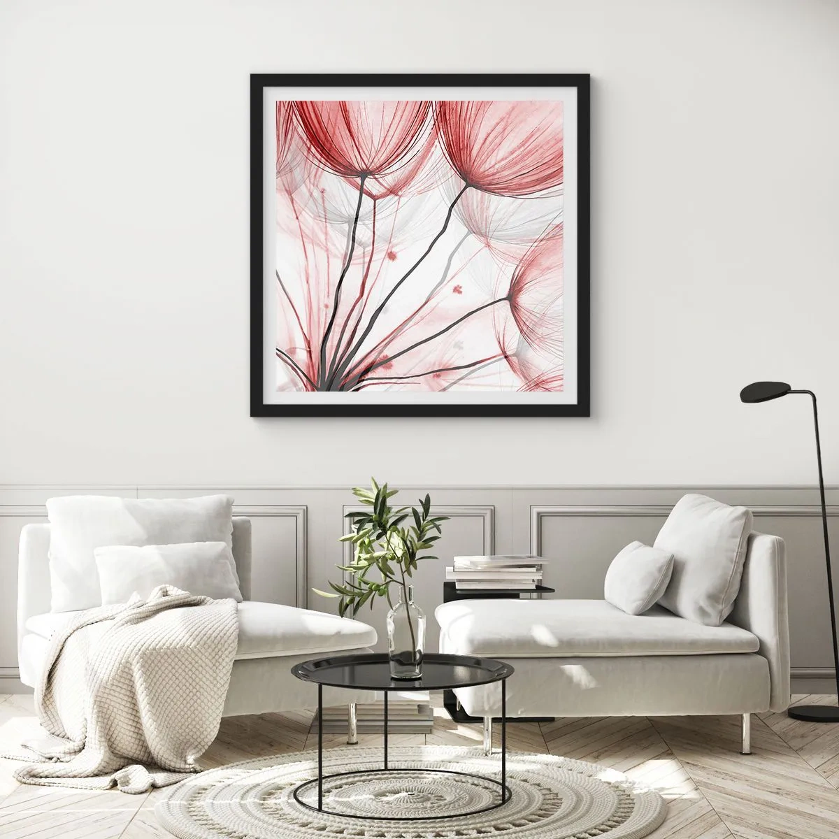 Poszter fehér keretben - Felszállás előtt - 30x30 cm