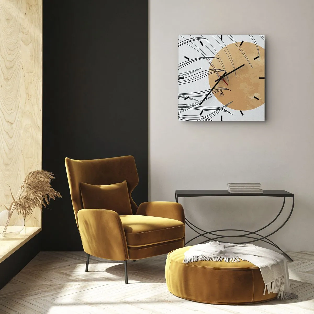 Falióra, Óra - Mindig a nap felé - 30x30 cm