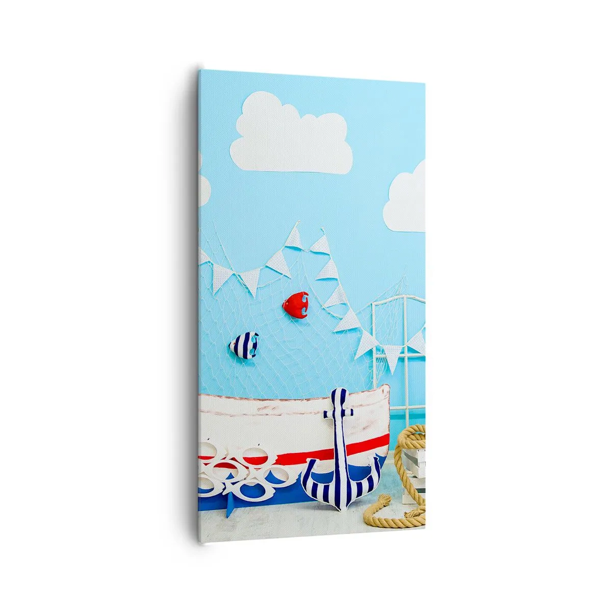 Vászonkép - A gyerek kalandvágya - 65x120 cm