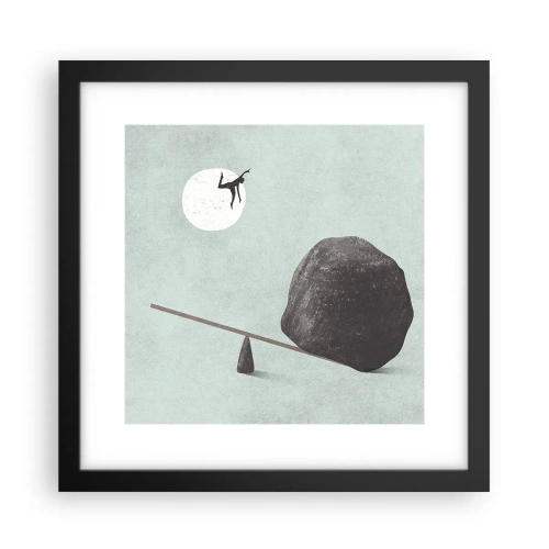 Poszter fehér keretben - Valóra vált álom. - 30x30 cm