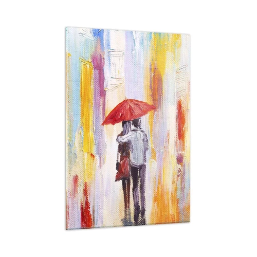 Üveg kép - Hadd essen az eső - 80x120 cm
