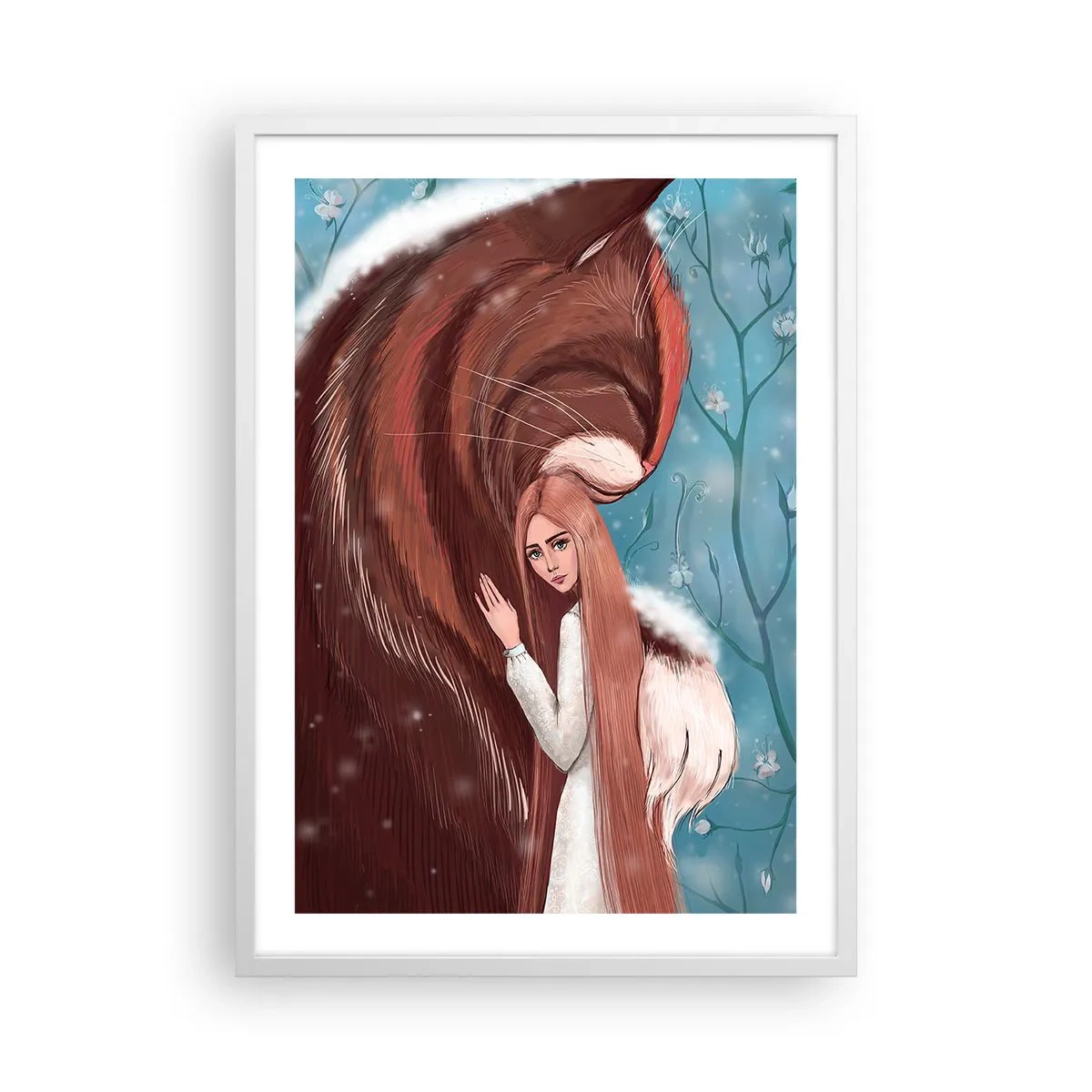 Poszter fekete keretben - Üdvözöljük a mesében - 50x70 cm