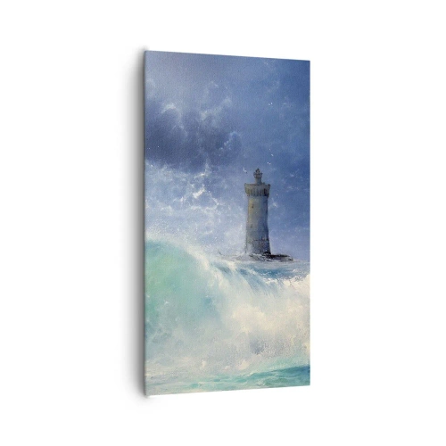 Vászonkép - Óvakodva az elemektől - 65x120 cm