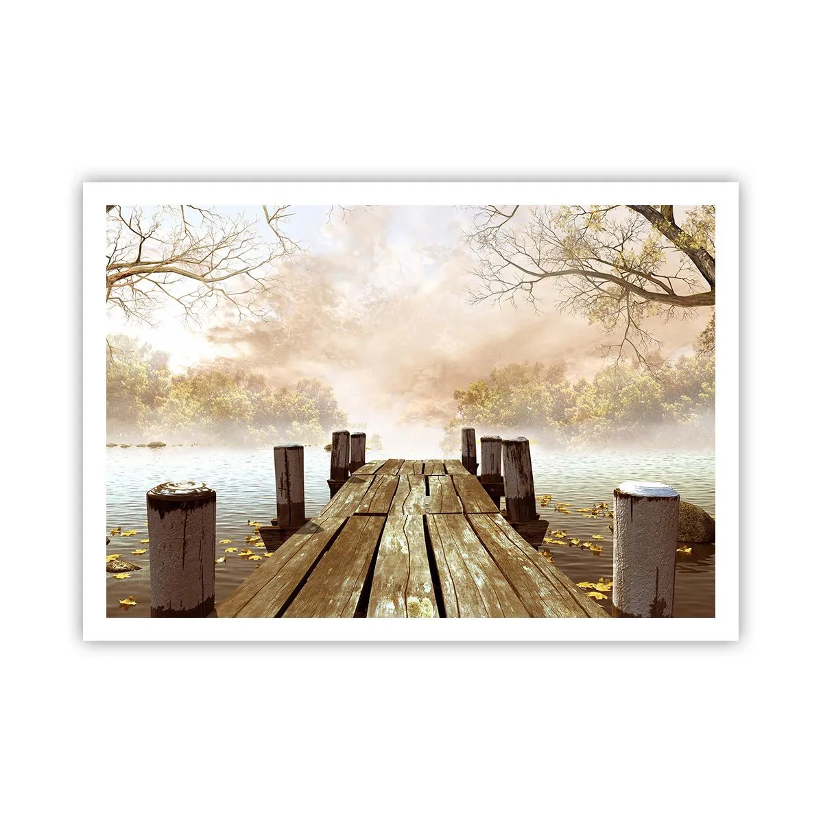 Poszter - Az ősz enyhe szomorúsága - 100x70 cm