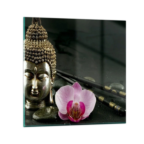 Üveg kép - A bölcsesség és a szépség harmóniája - 70x70 cm