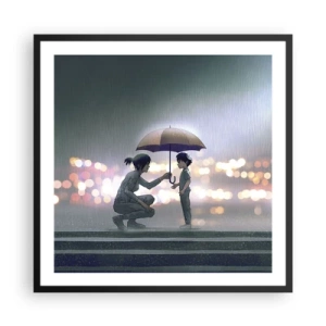 Poszter fehér keretben - És most minden rendben - 60x60 cm