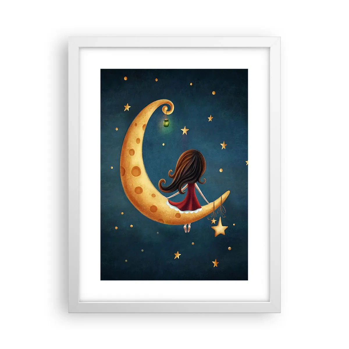 Poszter fekete keretben - Egyszer volt… - 30x40 cm