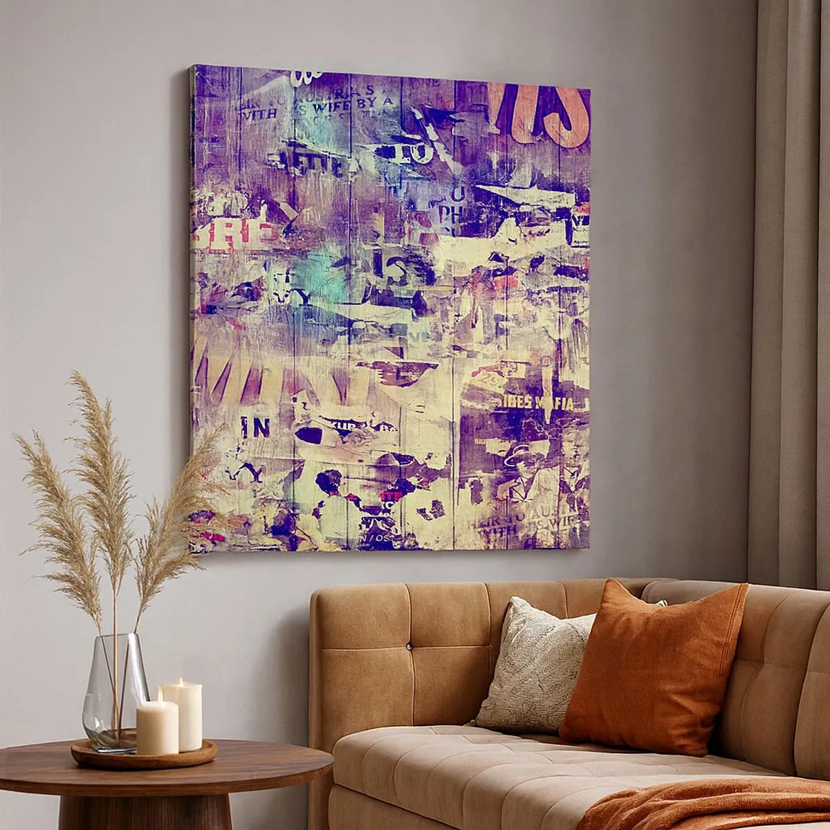 Vászonkép - És csak ennyi lesz - 30x30 cm