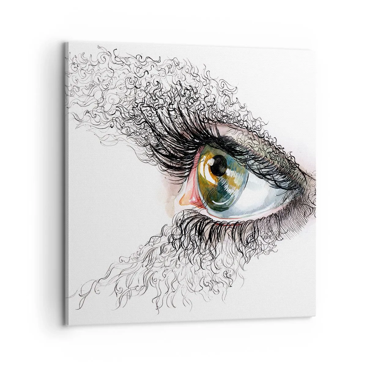 Vászonkép - Nézz egyenesen a lélekbe - 60x60 cm