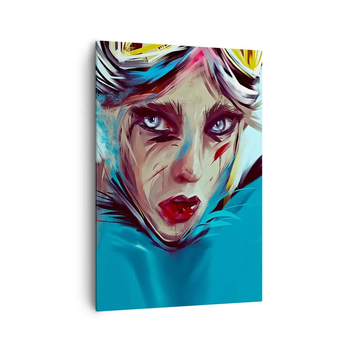 Vászonkép - Utcai harcos - 70x100 cm