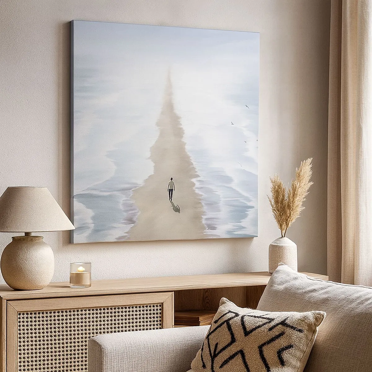 Vászonkép - Fényes jövő - 30x30 cm